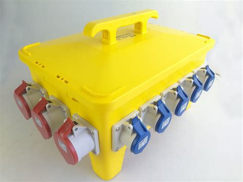 electric spider box|portable temporary power distribution box.